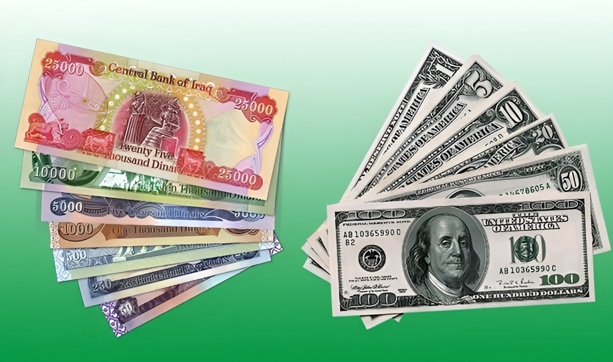 ارتفاع آخر في سعر صرف الدولار اليوم فى بغداد في البورصة والسوق المحلي الأربعاء 18 ديسمبر 2024 2 ارتفاع آخر في سعر صرف الدولار اليوم فى بغداد في البورصة والسوق المحلي الأربعاء 18 ديسمبر 2024