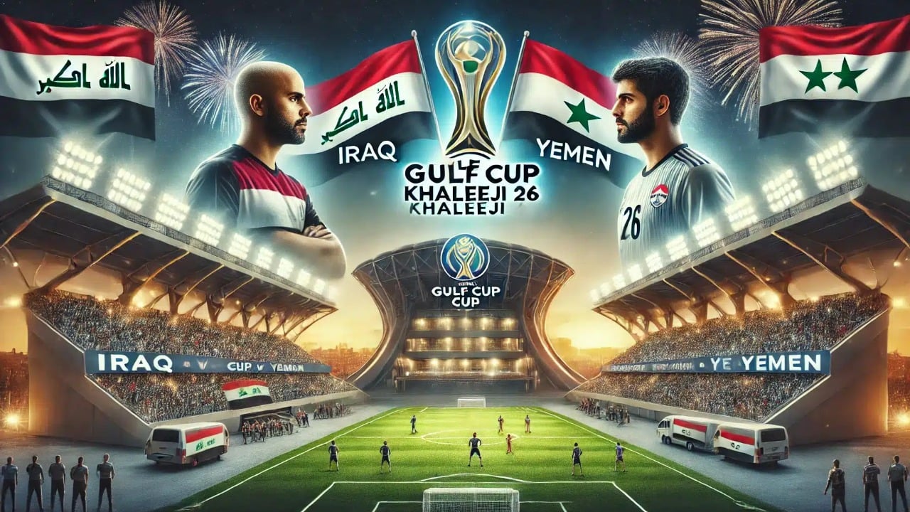 مباراة الدفاع عن اللقب.. القنوات الناقلة لمباراة العراق واليمن ضمن بطولة كأس الخليج العربي خليجي 26 2 مباراة الدفاع عن اللقب.. القنوات الناقلة لمباراة العراق واليمن ضمن بطولة كأس الخليج العربي خليجي 26