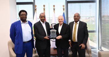 أبو ريدة ورئيس الاتحاد السوداني: تعزيز التعاون في كرة القدم 2 أبو ريدة ورئيس الاتحاد السوداني: تعزيز التعاون في كرة القدم