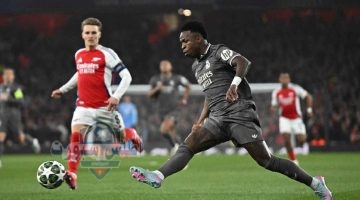 التشكيل المتوقع لفريق أرسنال في مباراة ريال مدريد بدوري الأبطال