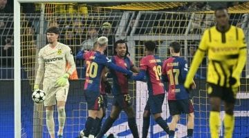 التفاصيل الكاملة لمواجهة برشلونة ودورتموند في دوري الأبطال والقناة الناقلة