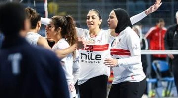 الزمالك يتقدم على الأهلي في الشوط الأول من نهائي إفريقيا لكرة الطائرة للسيدات