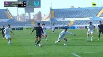 بابا بادجى يمنح المصرى التقدم أمام بتروجت في الشوط الأول