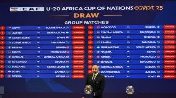 جدول مباريات كأس أمم إفريقيا تحت 20 سنة في مصر