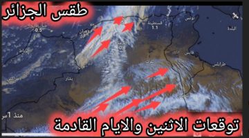 حالة الطقس في الجزائر 21 أبريل 2025