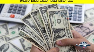 سعر الدولار مقابل الجنيه المصري اليوم 2