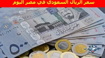 سعر الريال السعودي في مصر اليوم