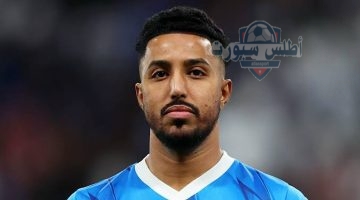غياب سالم الدوسري عن تدريبات الهلال