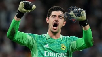 كورتوا يستعد للعودة مع ريال مدريد في مواجهة أرسنال