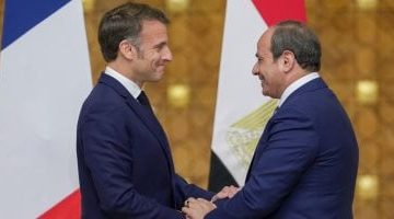ماكرون يختتم زيارته لمصر بشكر للرئيس السيسي والشعب المصري