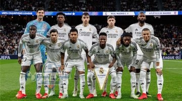 مباراة القمة تشكيل ريال مدريد لمباراة أرسنال بقيادة مبابي