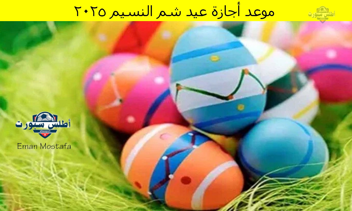 "هنلون البيض امتى؟".. موعد أجازة عيد شم النسيم 2025 وجدول الإجازات المتبقية في عام 2025 2 “هنلون البيض امتى؟”.. موعد أجازة عيد شم النسيم 2025 وجدول الإجازات المتبقية في عام 2025
