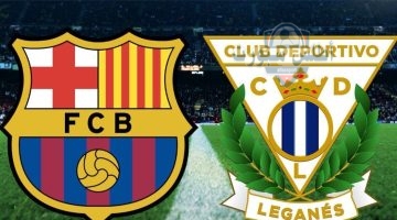 موعد مباراة برشلونة وليجانيس