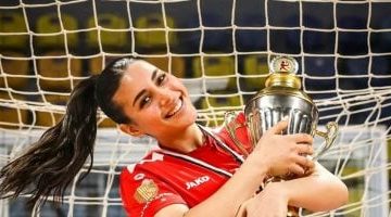 أمينة هشام تعاني من إصابة بقطع في الرباط الداخلي للركبة