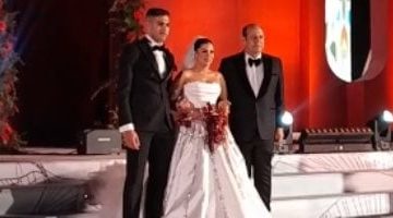 إحتفالية زفاف ابنة أحمد سليمان تجمع نجوم الكرة في أجواء مميزة