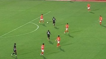 إمام عاشور يسجل هدفًا رائعًا في تقدم الأهلي ضد البنك الأهلي