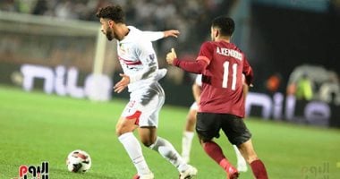 خطأ بسام يمنح الزمالك أفضلية مبكرة أمام سيراميكا