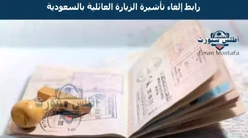 رابط إلغاء تأشيرة الزيارة العائلية بالسعودية