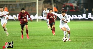 زمالك متقدم وسيراميكا يسعى للتعادل في 30 دقيقة