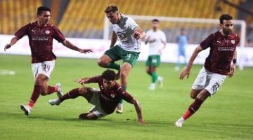 سيراميكا ينهي الشوط الأول متقدماً على المصري 2 0 في دوري NILE