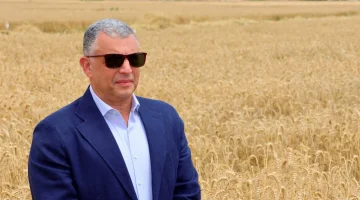 محافظ الإسماعيلية حصاد القمح