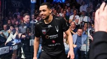 مصطفى عسل يحقق إنجازًا كبيرًا بالتأهل لنهائي بطولة العالم للاسكواش ضد على فرج