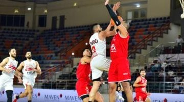 معركة الأقطاب الأهلى ضد الزمالك في نصف نهائي سوبر السلة