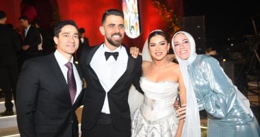 نجوم الرياضة والإعلام يجتمعون في حفل زفاف كريمة أحمد سليمان 2 نجوم الرياضة والإعلام يجتمعون في حفل زفاف كريمة أحمد سليمان