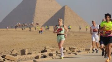 نصف ماراثون الأهرامات يتألق في قائمة ناشيونال جيوجرافيك لأفضل مسارات الجري العالمية
