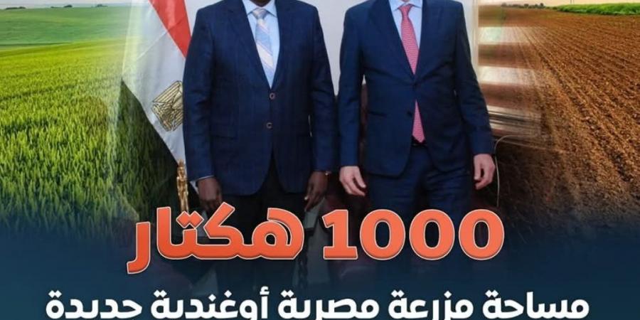 1000 هكتار.. إنشاء مزرعة مصرية أوغندية جديدة مشتركة في أوغندا (إنفوجراف) - شبكة أطلس سبورت