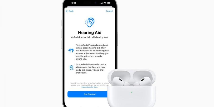 AirPods Pro 2 تحصل على ميزة مساعدة السمع في المملكة المتحدة - شبكة أطلس سبورت