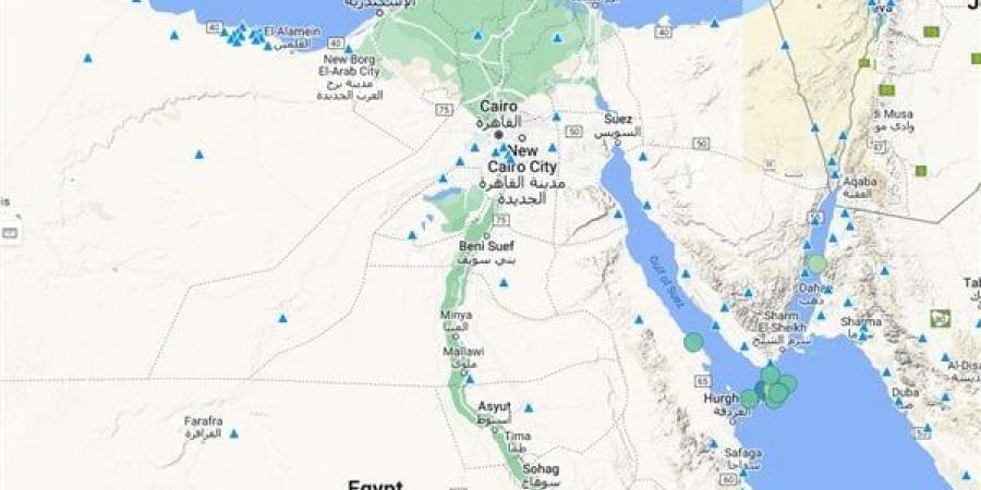 عاجل| «رصد الزلازل»: هزة أرضية بقوة 1.76 درجة تضرب شمال غرب حلوان - شبكة أطلس سبورت