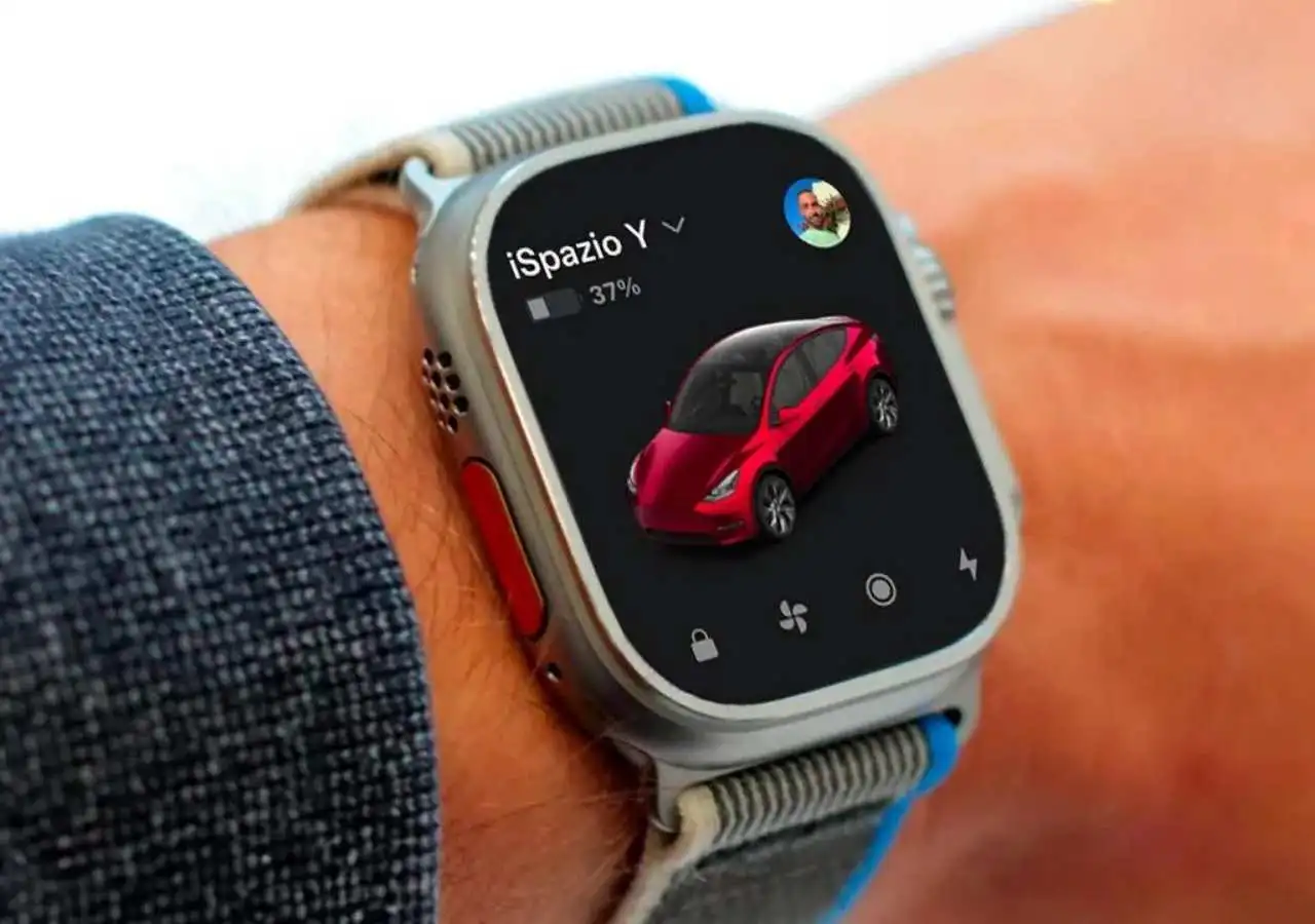 إمكانيات فريدة من نوعها.. تسلا تعلن إطلاق تطبيق ساعة آبل  TESLA APPLE WATCH