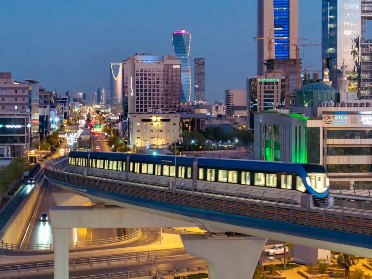 “Riyadh Metro” قطار الرياض الأطول عالميًا بدون سائق.. مشروع شريان الحياة الجديد في السعودية لدعم النقل العام