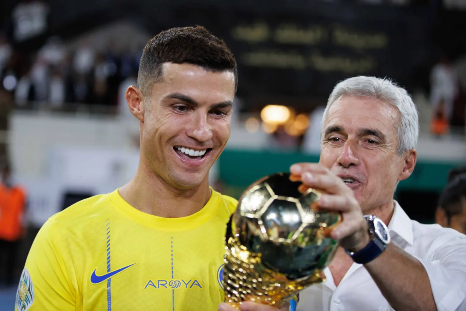 Cristiano Ronaldo.. كريستيانو رونالدو تجربة السعودية في تنظيم كأس العالم 2034 مصدر إلهام للاعبي كرة القدم