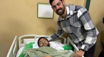 أحمد القندوسي خطوة جديدة نحو التعافي بعد إزالة الجبس