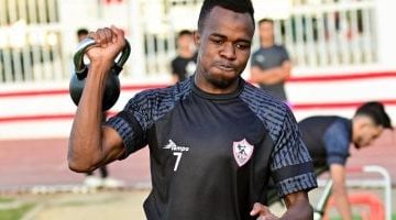 إبراهيما نداى أركز على أدائي رغم أزمة مستحقاتي مع الزمالك