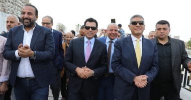 افتتاح ملاعب جديدة لنادي الصحفيين النهرى بحضور وزير الرياضة ومحافظ الجيزة 2 افتتاح ملاعب جديدة لنادي الصحفيين النهرى بحضور وزير الرياضة ومحافظ الجيزة