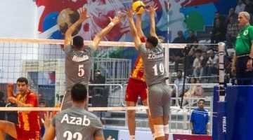 الأهلي يتلقى الهزيمة من الترجي في نصف نهائي البطولة الأفريقية للكرة الطائرة