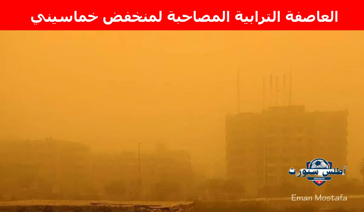 "الأرصاد الجوية تحذر"..العاصفة الترابية المصاحبة لمنخفض خماسيني تتجه إلى القاهرة الآن وتحذيرات لمرضي الجهاز التنفسي 2 “الأرصاد الجوية تحذر”..العاصفة الترابية المصاحبة لمنخفض خماسيني تتجه إلى القاهرة الآن وتحذيرات لمرضي الجهاز التنفسي