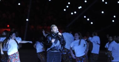رامي صبري يتألق في افتتاح كأس الأمم الأفريقية للشباب بمصر 2 رامي صبري يتألق في افتتاح كأس الأمم الأفريقية للشباب بمصر