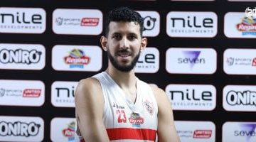 زمالك فترة مراقبة 48 ساعة للاعب السلة بعد الإصابة في الدوري