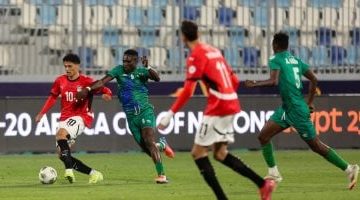 منتخب الشباب يتفوّق على سيراليون في نصف الساعة الأخيرة لأمم أفريقيا تحت 20 سنة