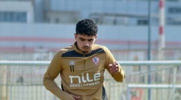 أحمد الجفالي يستكمل تدريباته في الزمالك