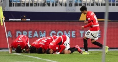 أحمد شرف يسجل هدفه الأول لمنتخب مصر ضد تنزانيا في الدقيقة 7 بكأس أفريقيا للشباب 2 أحمد شرف يسجل هدفه الأول لمنتخب مصر ضد تنزانيا في الدقيقة 7 بكأس أفريقيا للشباب