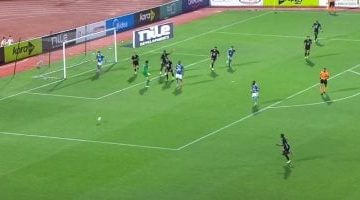 إبراهيم عادل يسجل هدف تقليص الفارق لبيراميدز في الدقيقة 48 أمام البنك الأهلي