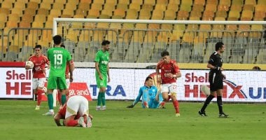 إمام عاشور يعادل النتيجة للأهلي أمام المصري بتمانة درامية 2 إمام عاشور يعادل النتيجة للأهلي أمام المصري بتمانة درامية