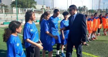 اختتام الدوري الرياضي وكأس الكرة النسائية في الإسماعيلية برعاية وزير الشباب والرياضة