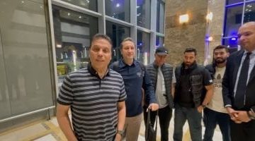استقبال الفوج الثانى من ليبيا بعد عودة هادى خشبة والبدرى