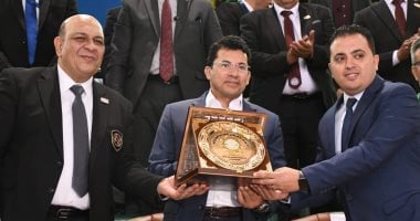 افتتاح البطولة الأفريقية للكونغ فو بحضور وزير الرياضة ورئيس الاتحاد 2 افتتاح البطولة الأفريقية للكونغ فو بحضور وزير الرياضة ورئيس الاتحاد